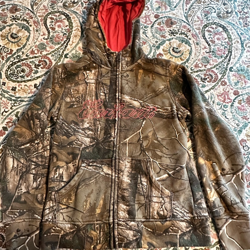 Carhartt camo hoodie